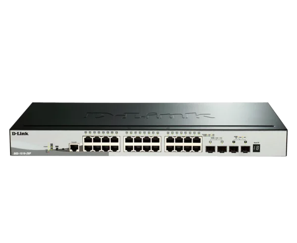 Smart Switch Pro 24 Ports Gigabit Sfp 10g D-link -Noir- DGS-1510-28P Tunisie