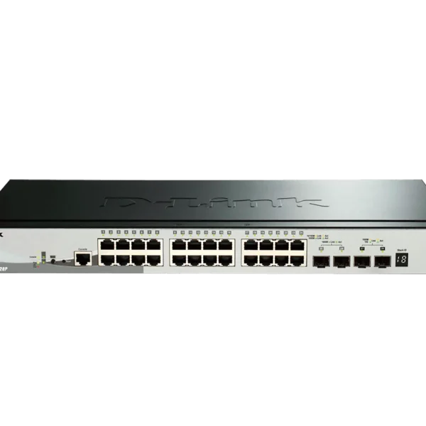 Smart Switch Pro 24 Ports Gigabit Sfp 10g D-link -Noir- DGS-1510-28P Tunisie