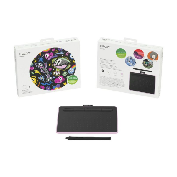 Tablette Graphique Bluetooth Sans Fil WACOM Intuos Medium -Rose – CTL-6100WLP-N Tunisie