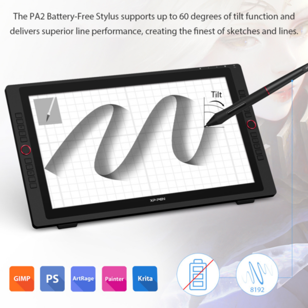 Tablette Graphique Xp-pen Artist 24 Pro 23.8” FHD – Noir Tunisie