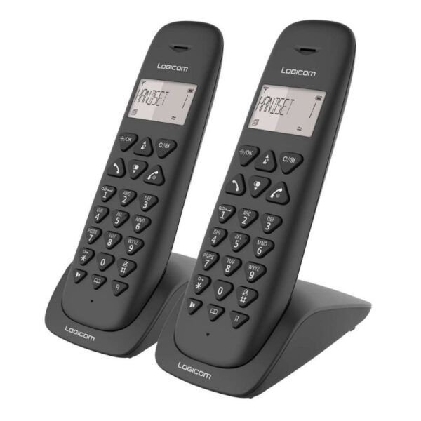 Téléphone Sans Fil Dect Logicom Vega 250 Duo – Noir – VEGA250/BK Tunisie