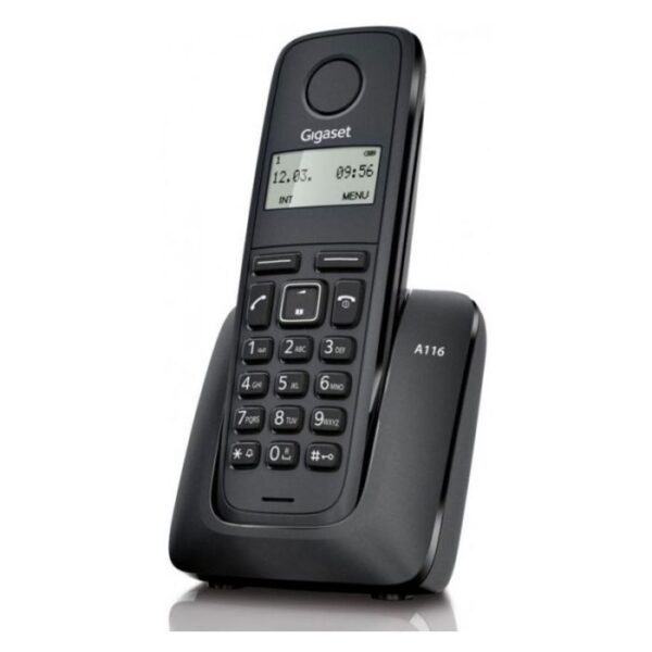 Téléphone Sans Fil Gigaset A116 – Noir – GIGASET-A116-NOIR Tunisie
