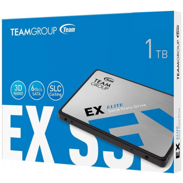 Disque Ssd Interne Teamgroup Ex2 1 To 2.5″ Sata Iii – T253E2001T0C101 Tunisie