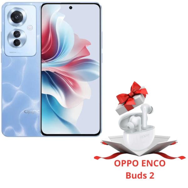 Smartphone OPPO Reno 11F 5G 8Go 256Go – Bleu Tunisie