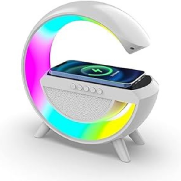 Haut-parleur Bluetooth Best Sound Led Speaker charging -Blanc -Hm-2301 Tunisie