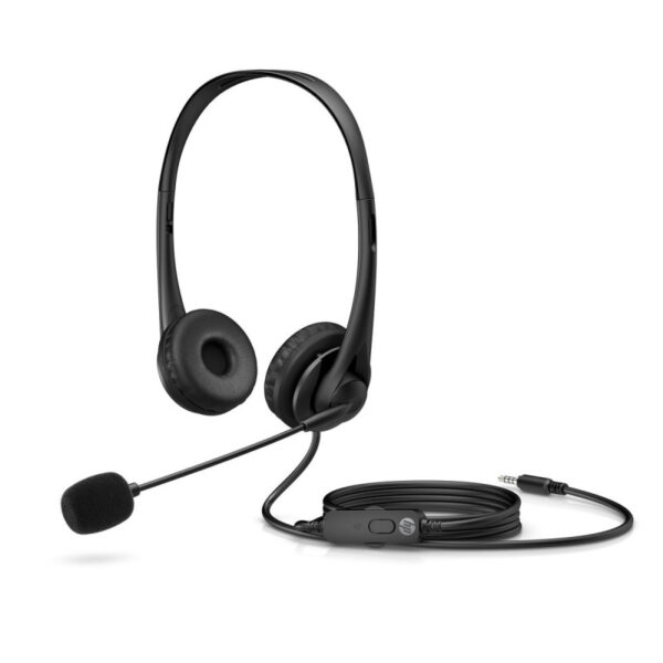 Casque Micro Hp Stereo 3.5mm Headset G2 – Noir – 428H6AA Tunisie