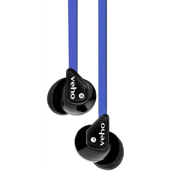 Écouteurs Intra-auriculaires Veho Z-1 – Bleu – VEP-003-360Z1-BL Tunisie