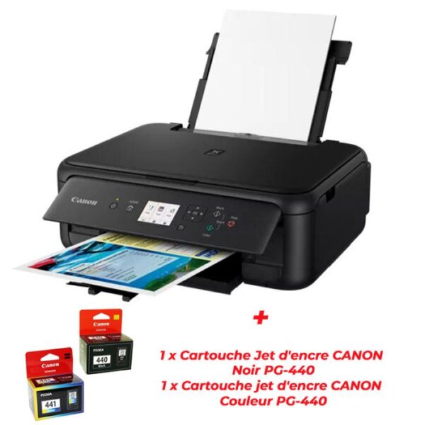 Imprimante Canon Pixma Ts-5140 Jet D’encre Multifoction A4 Couleur Wifi – Noir -2228C007AA Tunisie