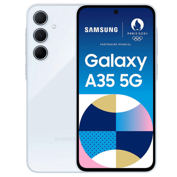 Smartphone Samsung Galaxy A35 5G 8Go -128Go – Bleu Tunisie