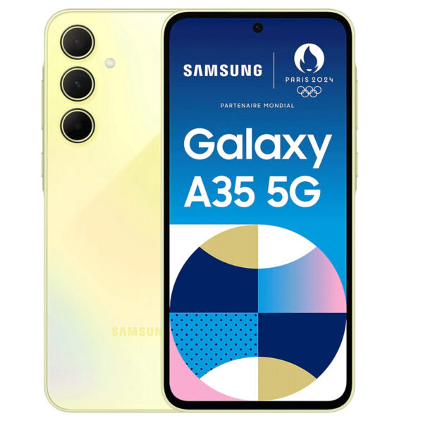 Smartphone Samsung Galaxy A35 5G 8Go -128Go – Jaune Tunisie