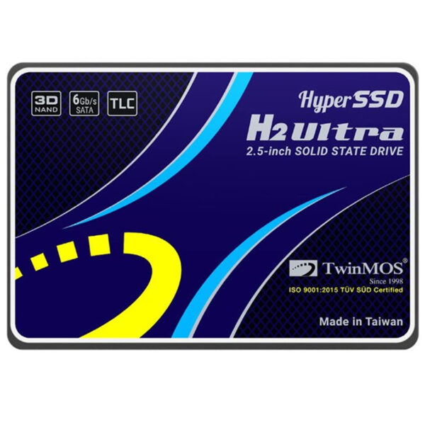 Disque Dur Interne Twinmos H2 SSD 1To 2.5″ SATA III – TM1000GH2UGL Tunisie