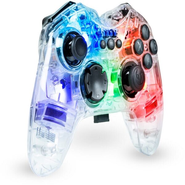 Manette Sans Fil Nacon Pour Pc Gc-200 Transparent Rgb – PCGC-200WLRGB Tunisie