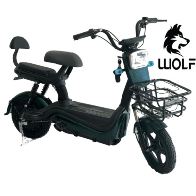 Scooter Electrique WOLF moto – Noir & Vert – WOLFVRINAX1 Tunisie