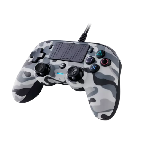 Manette Ps Officielle Avec Câble Nacon Compact Camo Ps4 – Gris – PS4OFCPADCAMGREY Tunisie