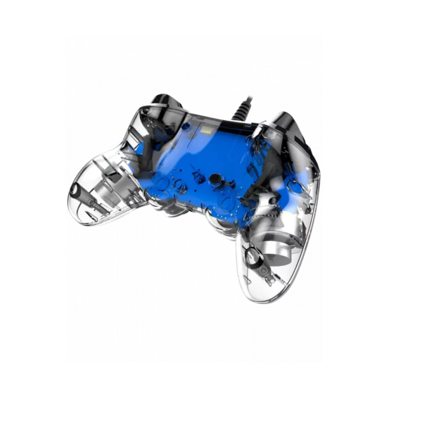 Manette Officielle Avec Câble Nacon Compact Controller Ps4 – Transparent Bleu – PS4OFCPADCLBLUE Tunisie