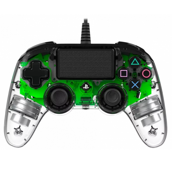 Manette Officielle Avec Câble Nacon Compact Controller Ps4 – Transparent Vert – PS4OFCPADCLGREEN Tunisie