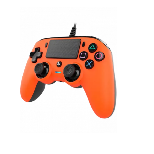 Manette Officielle Avec Câble Nacon Compact Controller Ps4 – Orange – PS4OFCPADORANGE Tunisie