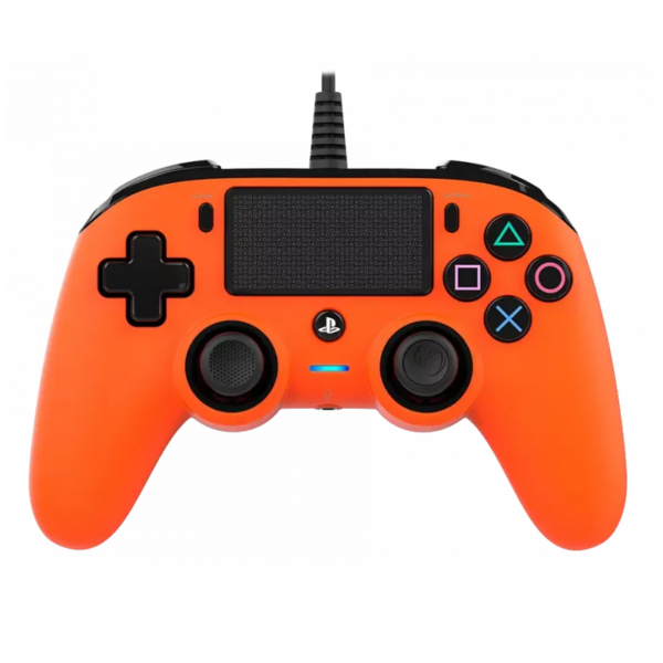 Manette Officielle Avec Câble Nacon Compact Controller Ps4 – Orange – PS4OFCPADORANGE Tunisie