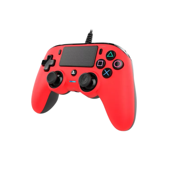 Manette Officielle Avec Câble Nacon Compact Controller Ps4 – Rouge – PS4OFCPADRED Tunisie