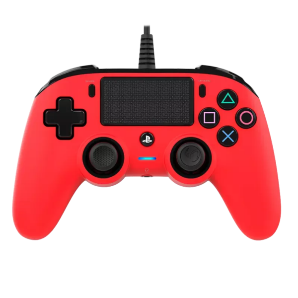 Manette Officielle Avec Câble Nacon Compact Controller Ps4 – Rouge – PS4OFCPADRED Tunisie