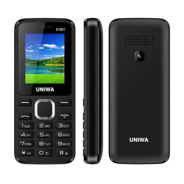 Téléphone Portable Uniwa E1801 – Noir Tunisie