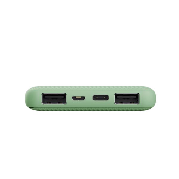 Power Bank Trust Ultra Mince Capacité 10000 mAh – Vert – 25029 Tunisie