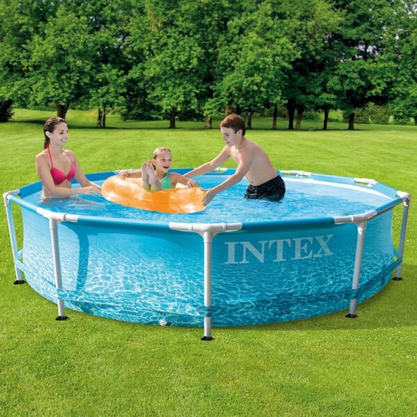 Piscine Metal Frame Océan Intex Easy Set 3,05 X 0,76M- Bleu -28208NP Tunisie