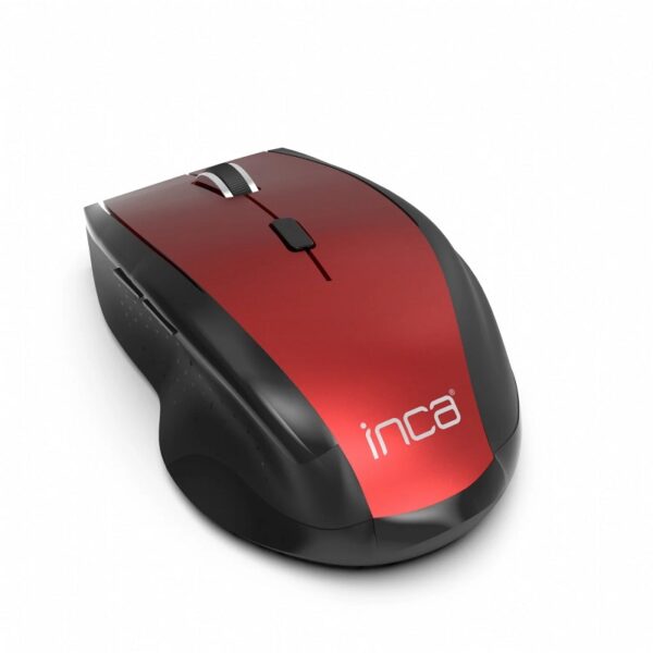 Souris Sans Fil Inca – Rouge et Noir – Iwm-500glk Tunisie