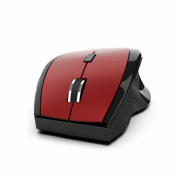 Souris Sans Fil Inca – Rouge et Noir – Iwm-500glk Tunisie