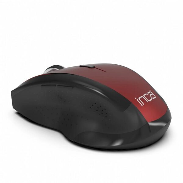 Souris Sans Fil Inca – Rouge et Noir – Iwm-500glk Tunisie