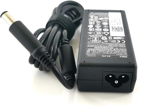 Chargeur Dell pour pc portable 65 Watts 19 V 3.34 A – Noir Tunisie