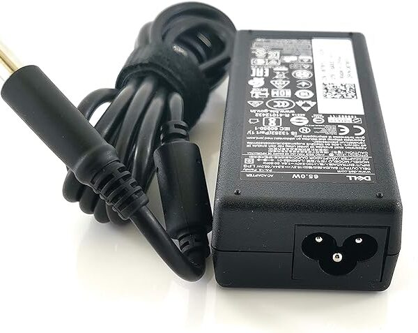 Chargeur Dell pour pc portable 65 Watts 19 V 3.34 A – Noir Tunisie