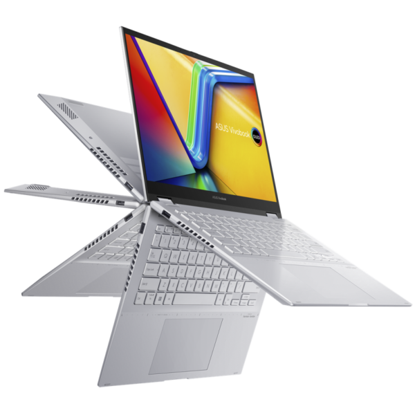 Pc Portable Asus Vivobook S 14 Flip I7 13Gen 8 Go 512 Go – Silver – TP3402VA-LZ264W Tunisie