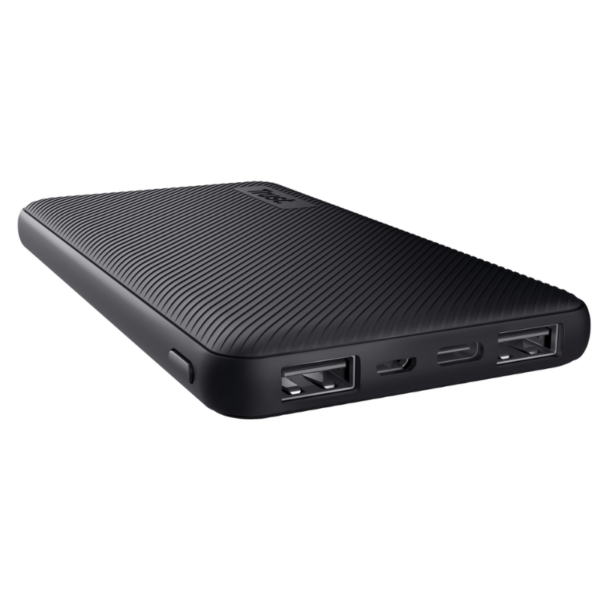 Power Bank Trust Ultra Mince Capacité 10000 mAh – Noir – 24678 Tunisie