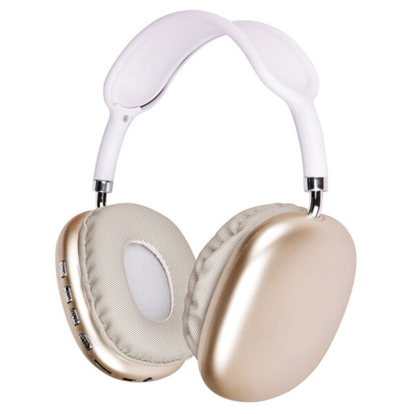 Casque Sans Fil P9 Bluetooth Avec Emplacement Carte Mémoire – Gold -P9-Gold Tunisie