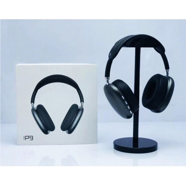 Casque Sans Fil P9 Bluetooth Avec Emplacement Carte Mémoire – Noir -P9-Bk Tunisie