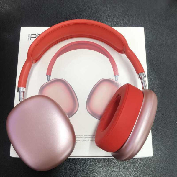 Casque Sans Fil P9 Bluetooth Avec Emplacement Carte Mémoire – Rouge -P9-Rouge Tunisie