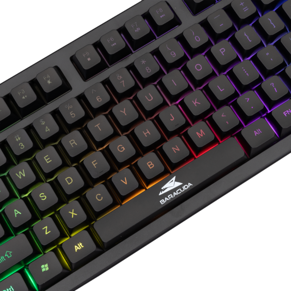 Clavier Gaming Baracuda Krill – Noir -Bgk-01114bk Tunisie