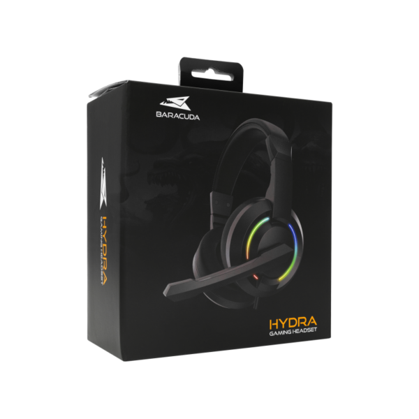 Micro Casque Baracuda Hydra Led Rainbow -Noir -bgh-021 Tunisie