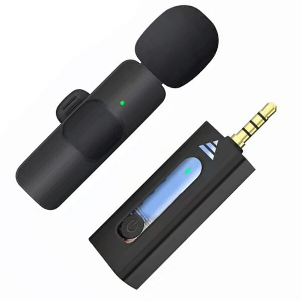 Mini Microphone Sans Fil K35 Noir – K35 Tunisie