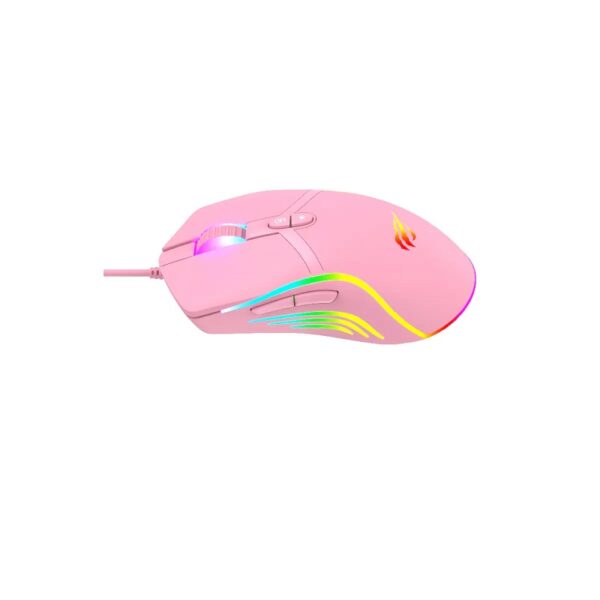 Souris Optique Usb Gamer Havit Hv-Ms1026 – Rose – Hv-Ms1026 Tunisie