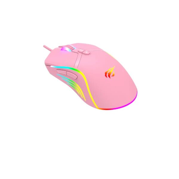 Souris Optique Usb Gamer Havit Hv-Ms1026 – Rose – Hv-Ms1026 Tunisie