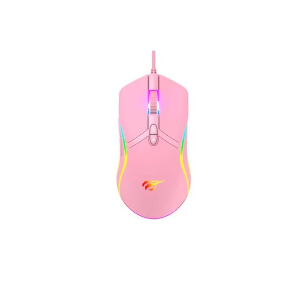 Souris Optique Usb Gamer Havit Hv-Ms1026 – Rose – Hv-Ms1026 Tunisie