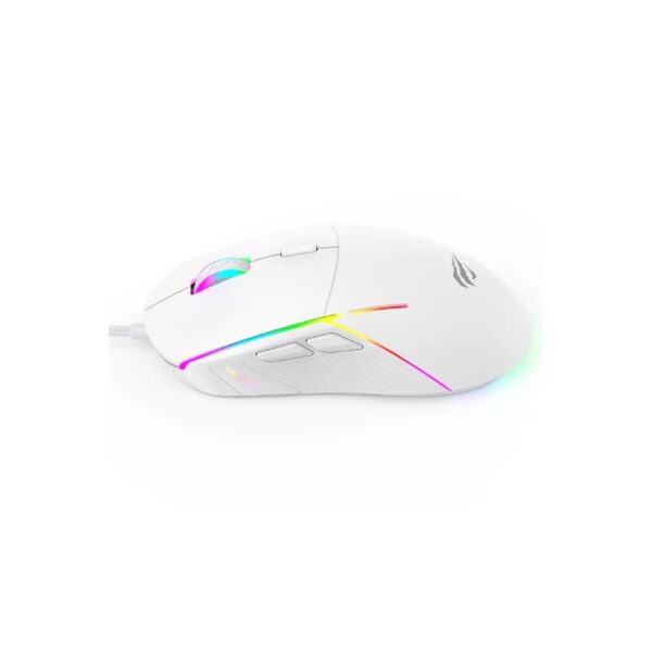 Souris Optique Usb Gamer Havit Rgb Backlit Programmable – Blanc – HV-MS961 Tunisie