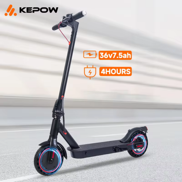 Trottinette Électrique KEPOW E9PRO  – Noir – E9PRO78 Tunisie