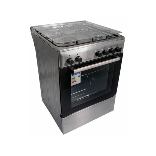 Cuisinière 4 Feux Arthur Martin 60 cm AME60IX Avec Four Électrique Inox Tunisie