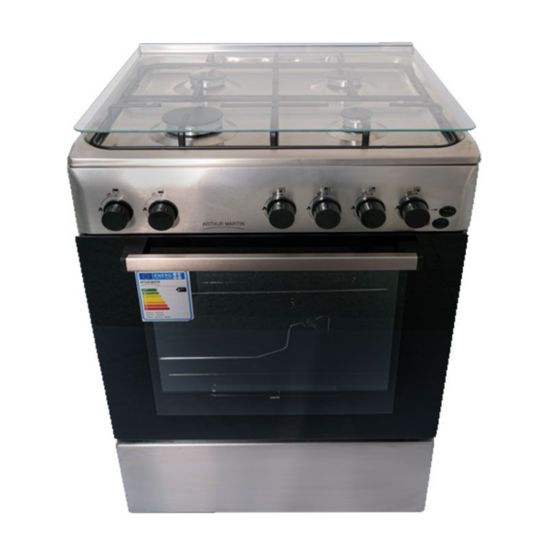 Cuisinière 4 Feux Arthur Martin 60 cm AME60IX Avec Four Électrique Inox Tunisie