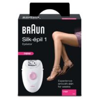 Épilateur Braun Silk-Epil 1 SE1170 Blanc & Rose Tunisie