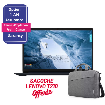 PC Portable LENOVO IdeaPad 1 15IAU7 i7 12è Gén 8Go 512Go SSD - Bleu