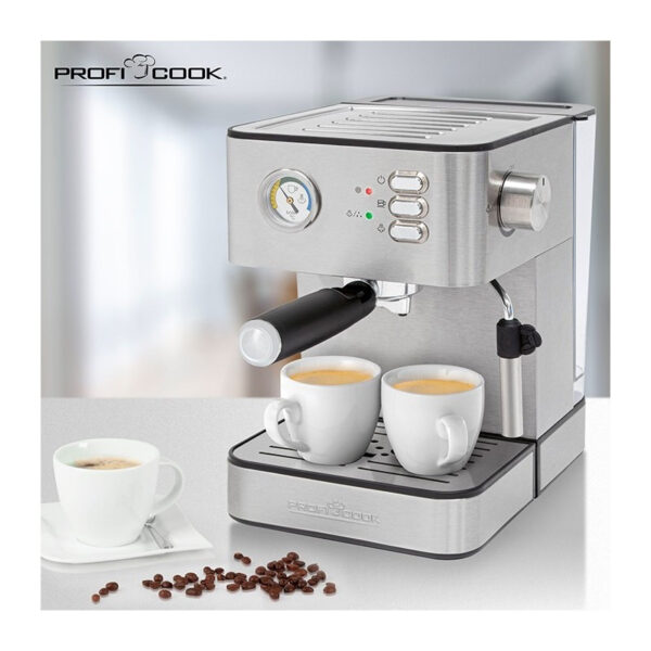 Machine à Café Expresso ProfiCook PC-ES1209 850 W Chrome Tunisie